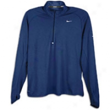 Nike Wool Half Zip - Mens - Binary Blue/imperial Blue/reflective Silver