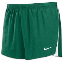 Nike Woven 2" Split-leg Short - Mens - Dark Green/white/white