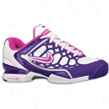 Nike Zoom Breathe 2k11 - Womens - White/imperial Purple/metallic Silver/vivid Grape