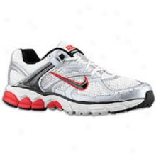 Nike Zoom Equalon +4 - Mens - White/blaack/silver/grey