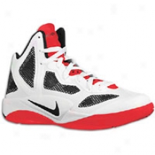 Nike Zoom Hyperfuse 2012 - Mens - White/sport Red/black