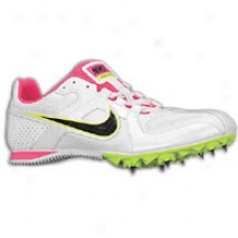 Nike Zoom Rival Md 6 - Womens - White/volt/black/pink Flash