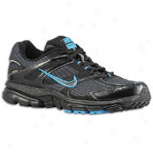 Nike Zoom Structure Triax + 13 Gtx - Womens - Black/blue Glow