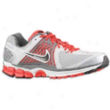 Nike Zoom Vomero+ 6 - Mens - Metallic Silver/black/dark Grey/chilling Red