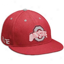 Ohio State Nike Collegd Elite 643 Swooshflex Hat - Mens - Red