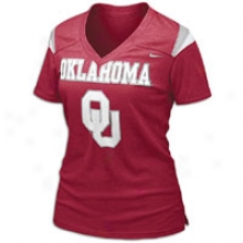 Oklahoma Nike College Replica T-shirt - Womens - Varsity Crimson