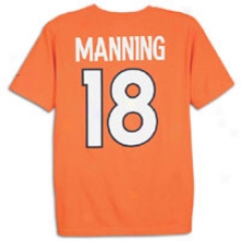 Peyton Manning Nike Nfl Player T-shirt - Mens - Orange