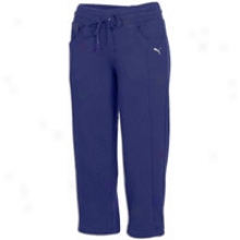 Puma Capri Sweat Pants - Womens - Navy Azure/