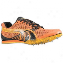 Puma Complete Tfx Distance 3 - Mens - Vermillion Orange/black/spectra Yellow