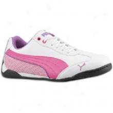 Puma Delor Cat Sl - Big Kids - White/raspberry Rose