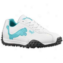 Puma Elite Cat - Womens - White/ceramic/viridian