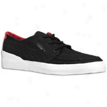 Puma Hawthorne Xe Lo - Mens - Black/ribbon Red/white