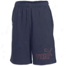 Puma Jersey Long Bermuda Short - Mens - New Navy