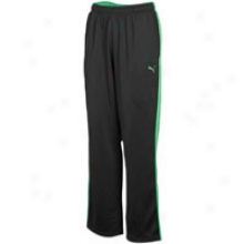 Puma Poly Knitted Tricot Pant - Mens - Black/green