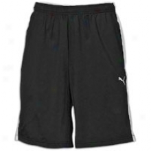 Puma Poly Knitted Tricot Short - Mens - Black