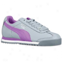 Puma Roma Basic - Womens - Limestone Grey/dewberry