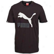 Puma Vintage #1 Logo T-shirt - Mens - Black