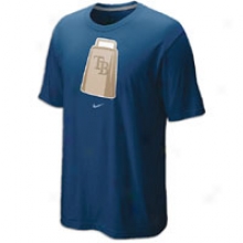 Rays Nike Mlb Local T-shirt - Mens - Navy