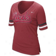 Reds Nike Mlb Fan T-shirt - Womens - Red