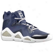 Reebok Kamikaze Iii Mid Nc - Mens - Athletic Navy/white/tin Grey