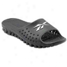 Reebok Realflex Chill Slide - Big Kids - Black/white