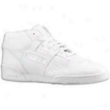 Reebok Workout Mid - Mens - White/white