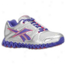 Reebok Zig Dynamic Sparkle - Big Kids - Innocent Silver/team Purple/overtly Pink