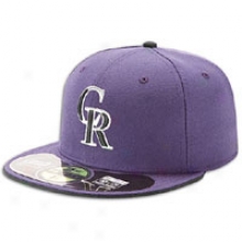 Rockies NewE ra 59fifty Mlb Genuine Cap - Mens - Purple