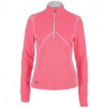 Saucony Drylete L/s Sport Top - Womens - Vizipro Pink