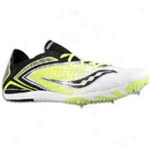 Saucony Endorphin Ld 3 - Mens - White/black/citron