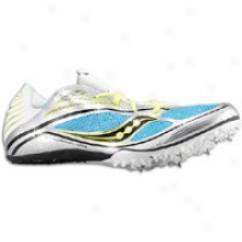 Saucony Endorphin Md 3 - Womens - Silver/blue/black