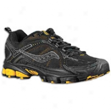 Saucony Grid Excursion Tr 6 - Mens - Black/grey/yellow