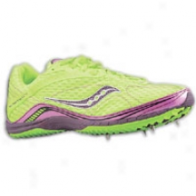 Saucony Grid Kilkenny Xc4 Ear - Womens - Slime Green/pink