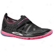 Saucony Hattori - Womens - Black/vizpro Pink