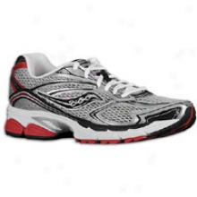 Saucony Progrid Guide 4 - Mens - Silver/blacj/red