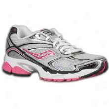 Saucony Progrid Mentor 4 - Womens - Silver/black/pink