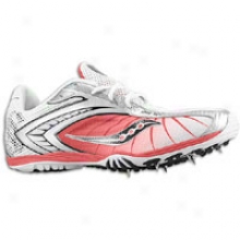 Saucony Shay Xc2 Spike - Mens - White/red/silver