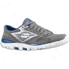 Skechers Go Run - Mens - Charcoal/navy