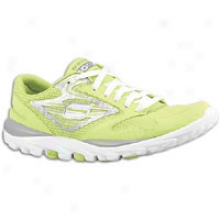 Skechers Go Run - Womens - Lime/white