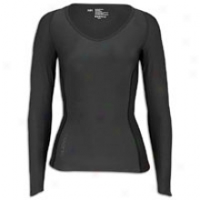 Skins Ry400 Recovery L/s Top - Womens - Blavk