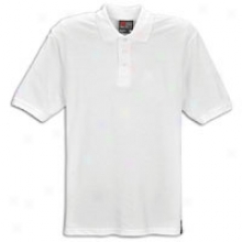 Southpoe Basic Pique Polo - Mens - White