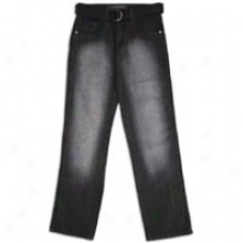 Southpole Basic Washed Denim W/belt - Mens - Black