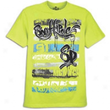 Southpole Caviar Print S/s T-shirt - Mens - Lime