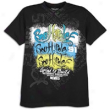 Southpole Color Flock S/s T-shirt - Mens - Black