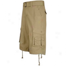 Southpole Cotton Twjll 15in Cargo Short - Mens - Dark Khaki