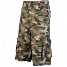 Southpole Fine Twill 13.5in Cargk Short - Mens - Olive Camo