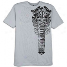 Southpole Flock And Inside Print S/s T-shirt - Mens - Lignt Grey