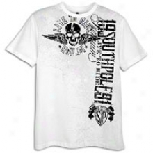 Southpole Flock And Sfreen Print S/s T-shirt - Mens - White