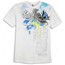 Southpole Flock Print S/s T-shirt - Mens - White