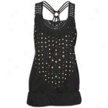 Southpole Plus Bigness Crochet Tank Top - Womens - Dark